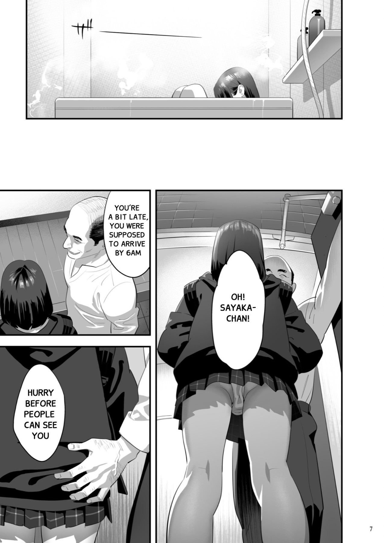 Hentai Manga Comic-Getting Threatened By The Schoolgirl Next Door-v22m-v22m-v22m-Read-6